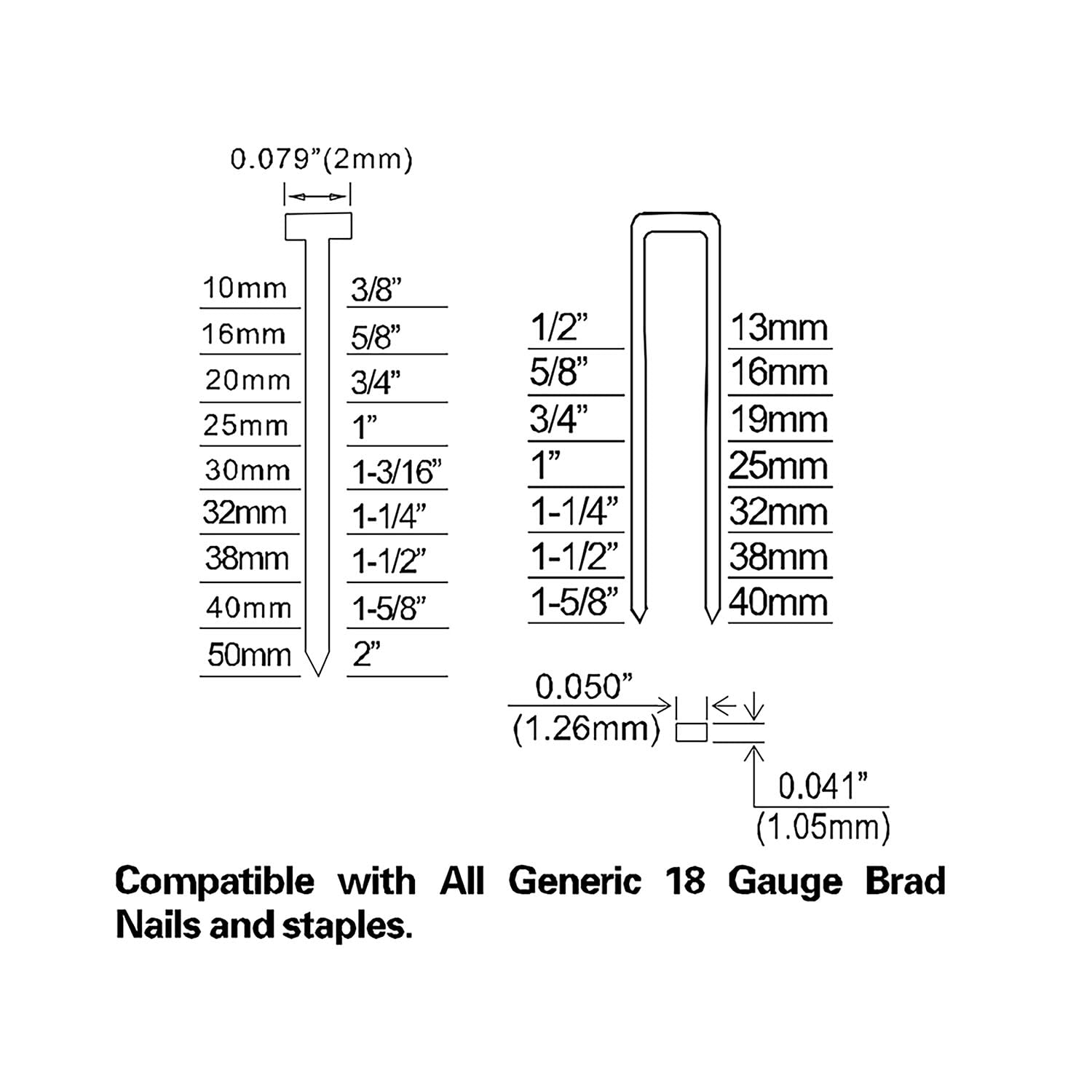 Numax S2 118G2 Pneumatic 2 In 1 18 Gauge 2