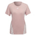 Adidas WTR ICNS 3S Training Wonder Mauve T-Shirt (Short Sleeve) for Women - Safqqa