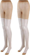 Charmaine Ultra-Sheer and Plain Control Tights for Women