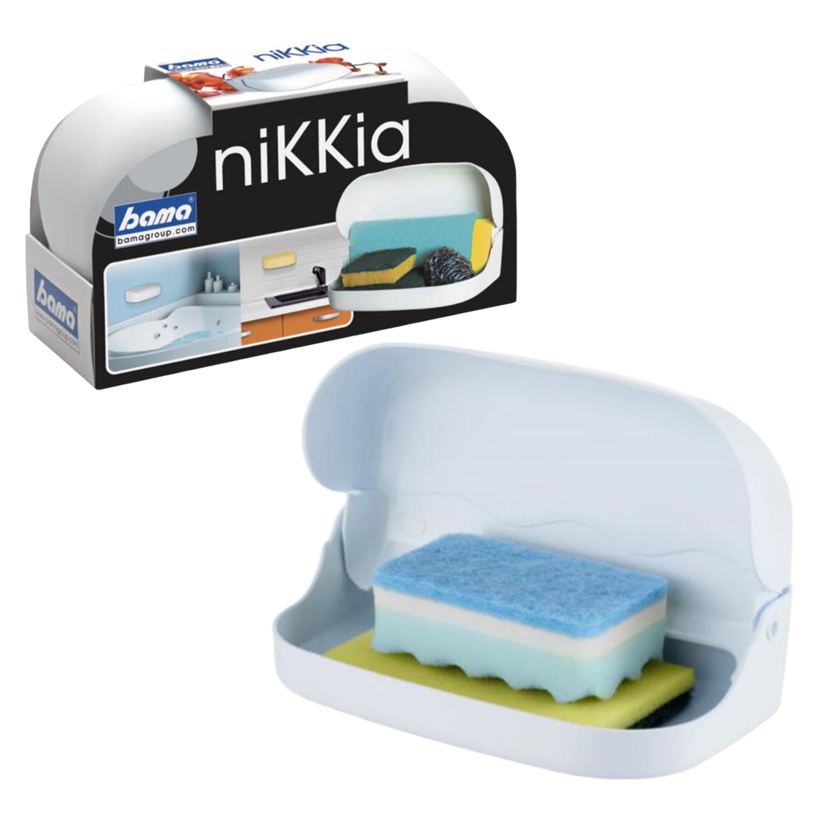 Bama Sponge Holder – Dishwasher Safe Sink Organizer