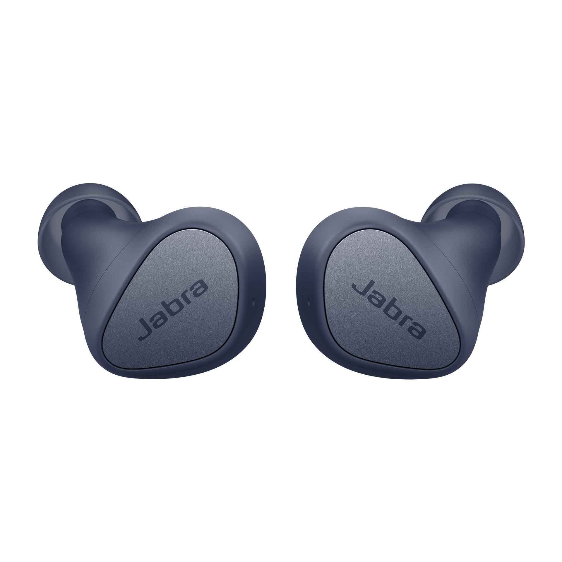 Jabra Elite 4 Wireless Earbuds,Discreet and Comfortable Bluetooth Earphones with Spotify Tap Playback, Google - Navy – Safqqa Egypt