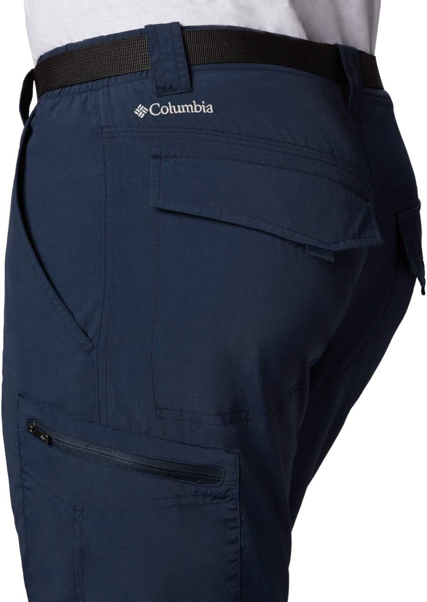 Columbia Men’s Silver Ridge Convertible Pants & Tamiami II Short Sleeve Shirt – Breathable, Quick-Dry Outdoor Set with UPF Sun Protection