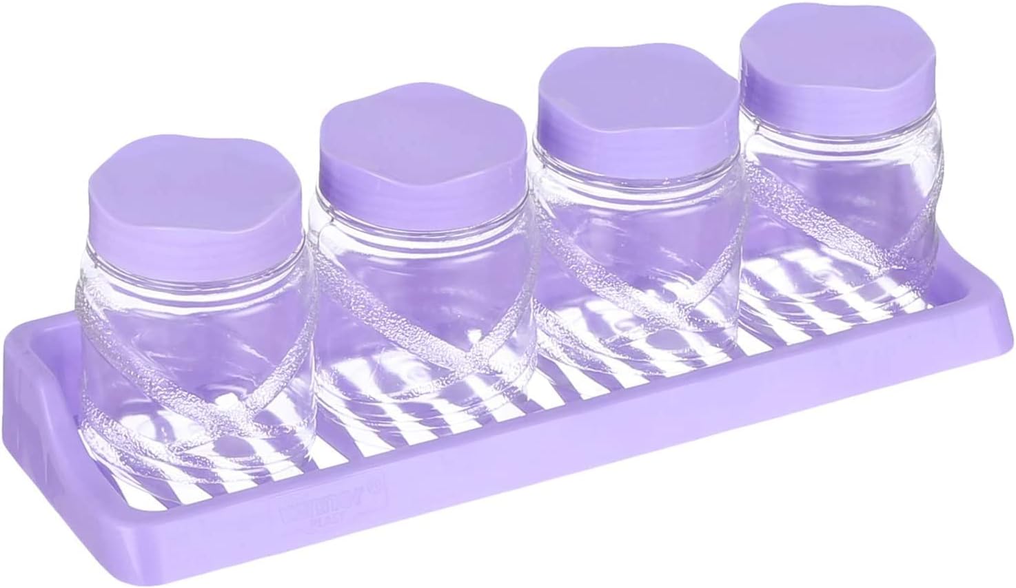 Winner Plast 4-piece spice jar set - multi-purpose