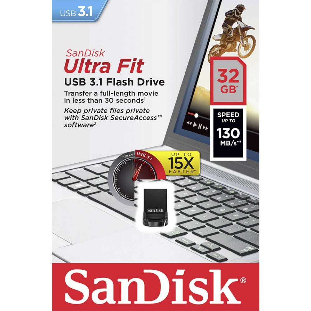 SanDisk Ultra Fit USB 3.1-32GB - Safqqa Egypt