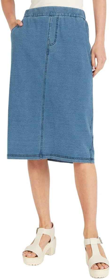 Splash womens 3411823 KNIT DENIM S Skirt (pack of 1)