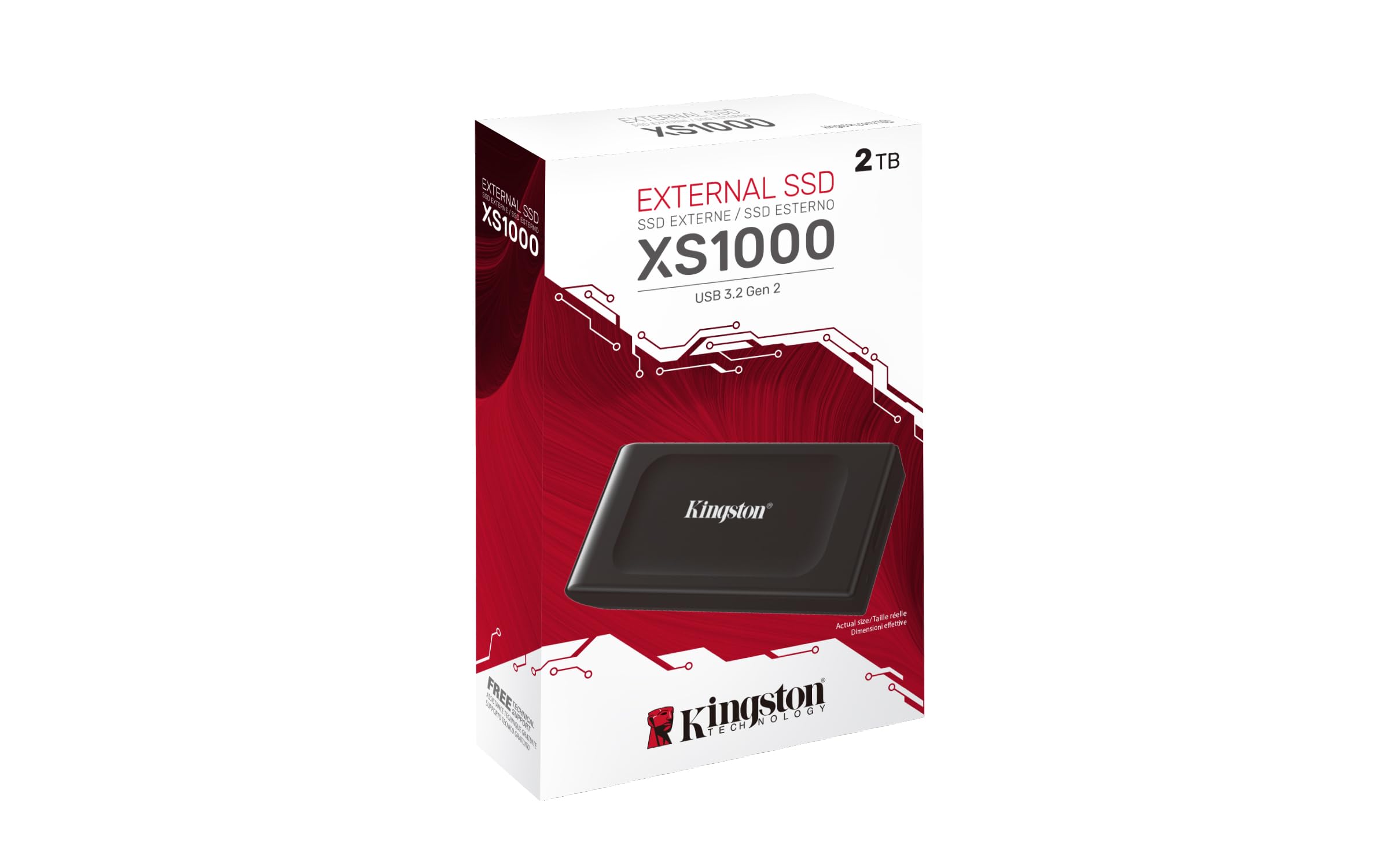 Kingston XS1000 External SSD – 2TB High-Speed Storage – Safqqa Egypt