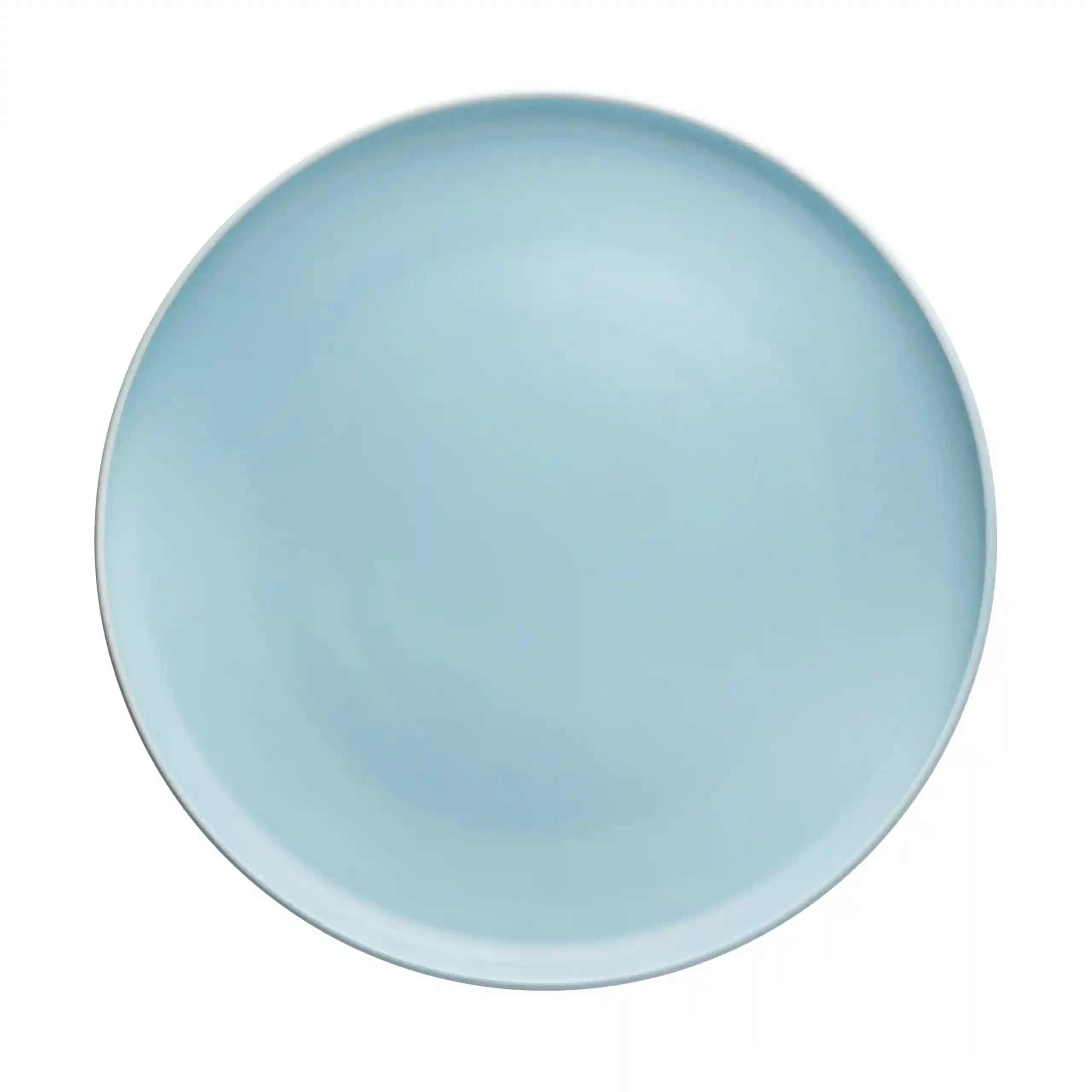 Fathy Mahmoud  Porcelain Tableware Dinner 30-Piece Set, Matte Light Blue
