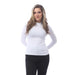 RED COTTON Womens t-shirt High neck long sleeve T-Shirt - Safqqa Egypt
