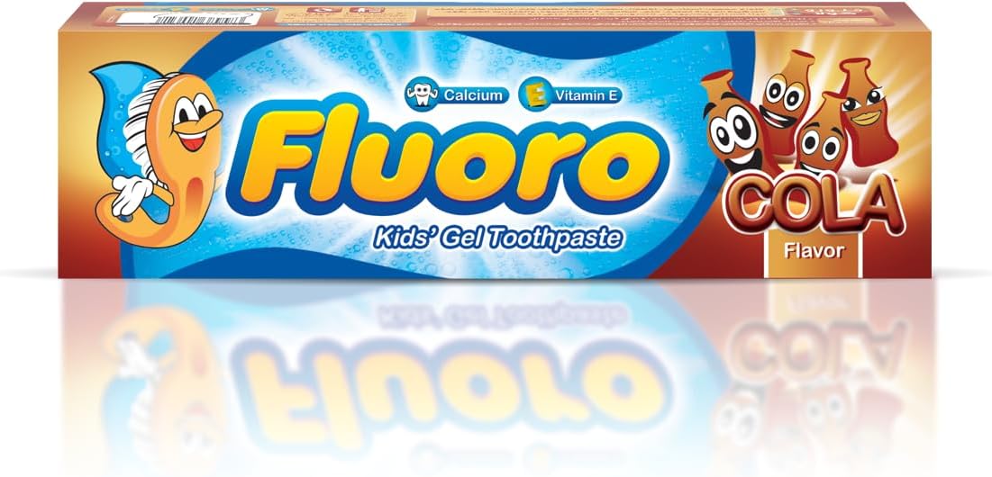 Fluoro Kids Cola Flavor Gel Toothpaste 50 gm