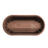Bloem 24 inch Chocolate Rail Planter