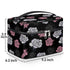Large Travel Makeup Bag for Women – Portable Cosmetic and Toiletry Organizer