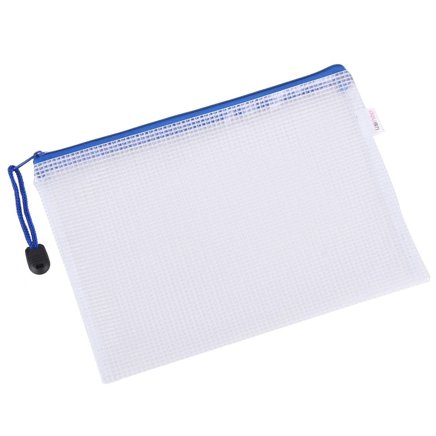 Deli A5 Zipper Document Bag – Assorted Colors