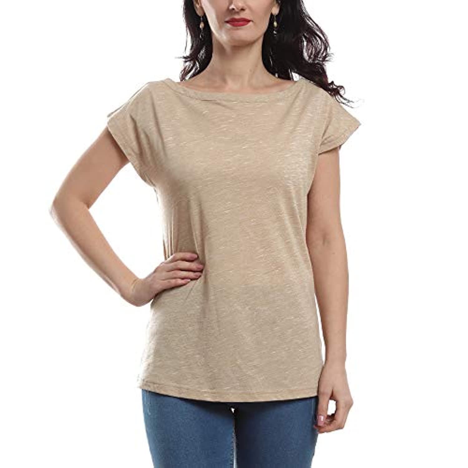 Esla T-Shirts For Women Soft and breathable fabric and Comfortable