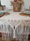 HAYAH LABORATORIES  Macrame Runnrer Adds texture and warmth to any space