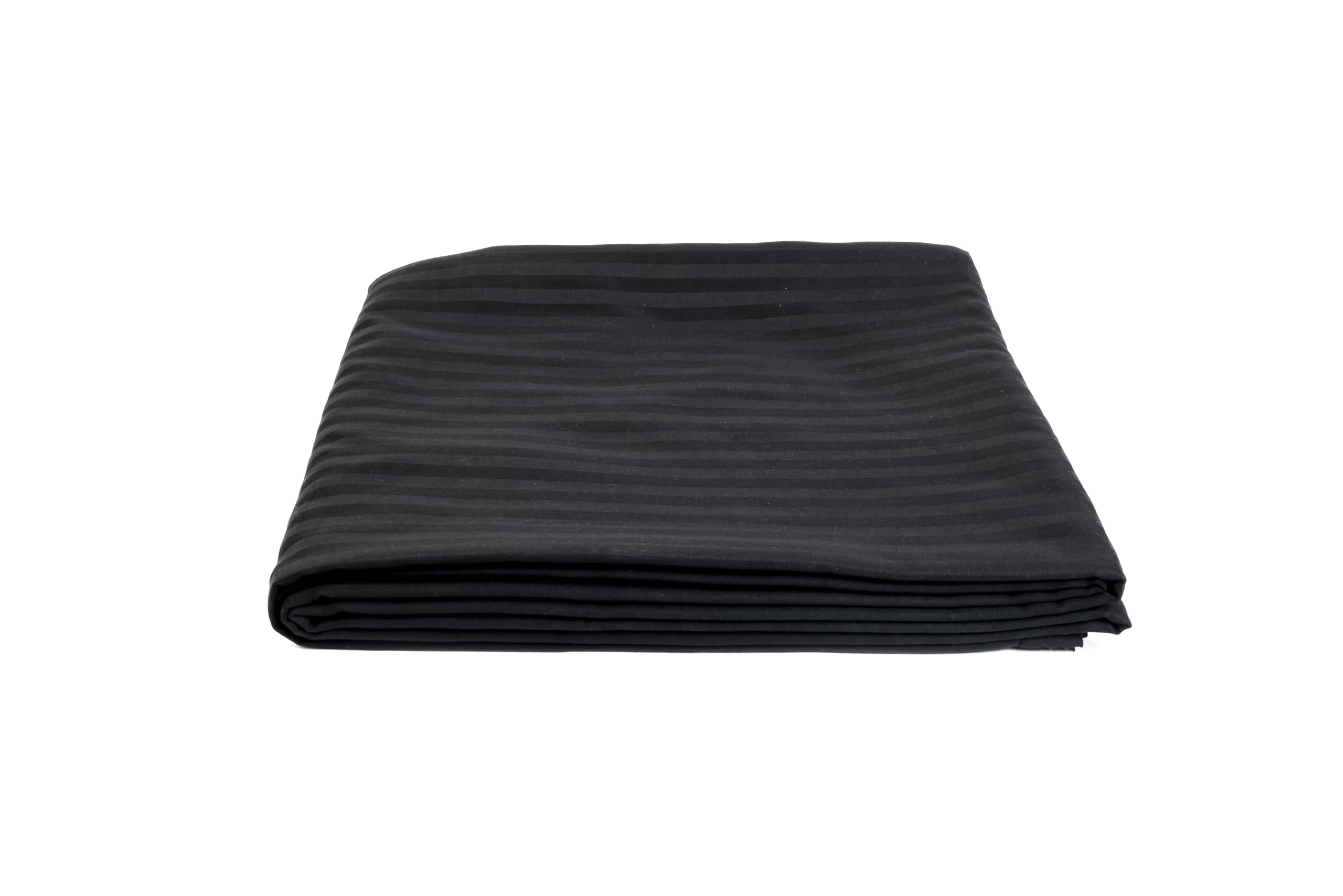 Home of Linens Striped Cotton Flat Bed Sheet – Single Piece – Safqqa Egypt