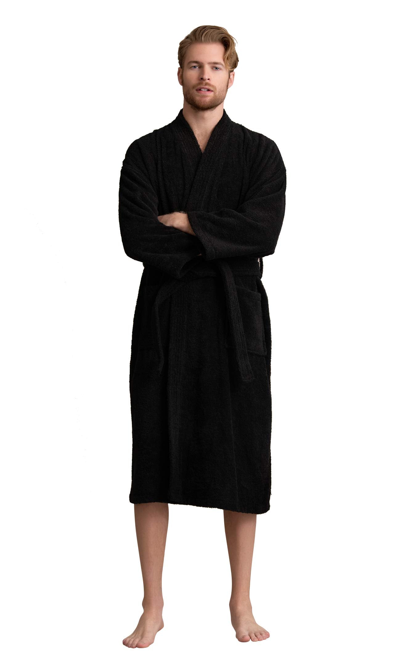 روب رجالي من الكتان بلمسة ناعمة