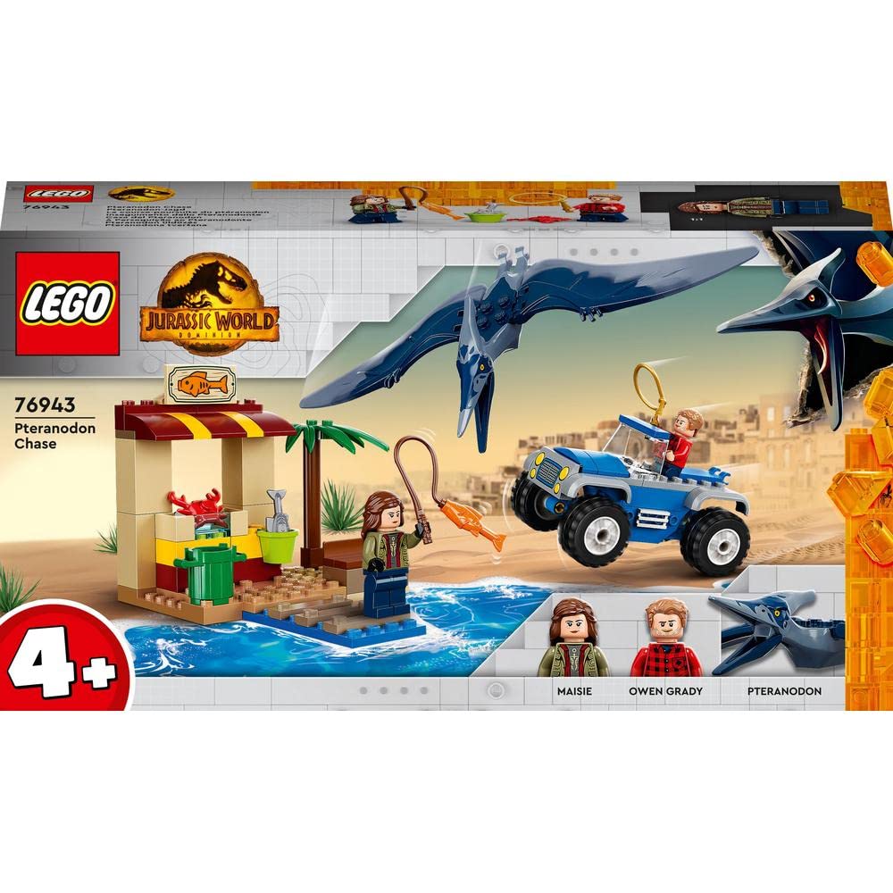 LEGO® Jurassic World Pteranodon Chase 76943 Building Kit (94 Pieces)