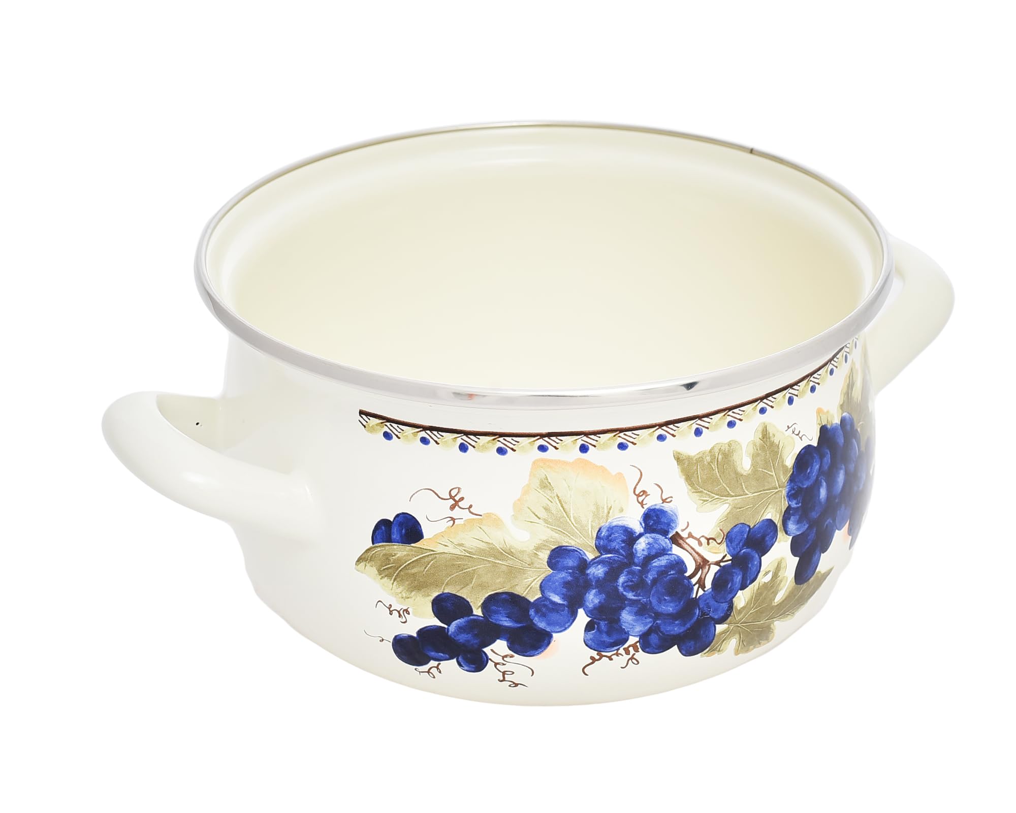 طقم أواني طهي جولييت مطلي بالمينا من افسار – أنيق وسهل الاستخدام