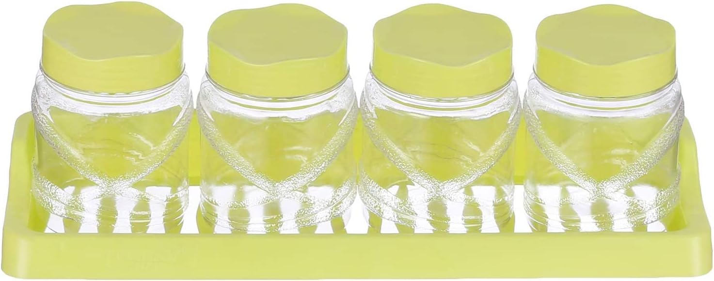 Winner Plast 4-piece spice jar set - multi-purpose