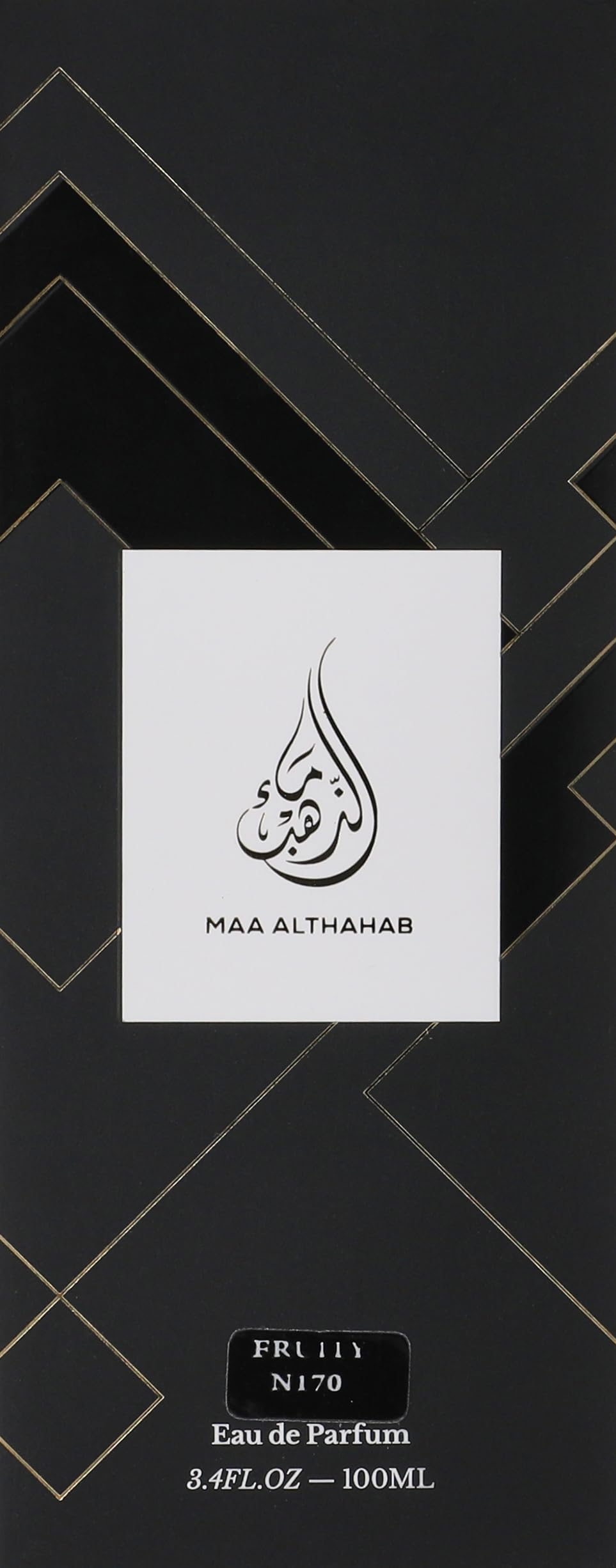 ماء الذهب فواكه N170 لاكوست ماء عطر متلألئ ذهبي ماء عطر للنساء 100 مل
