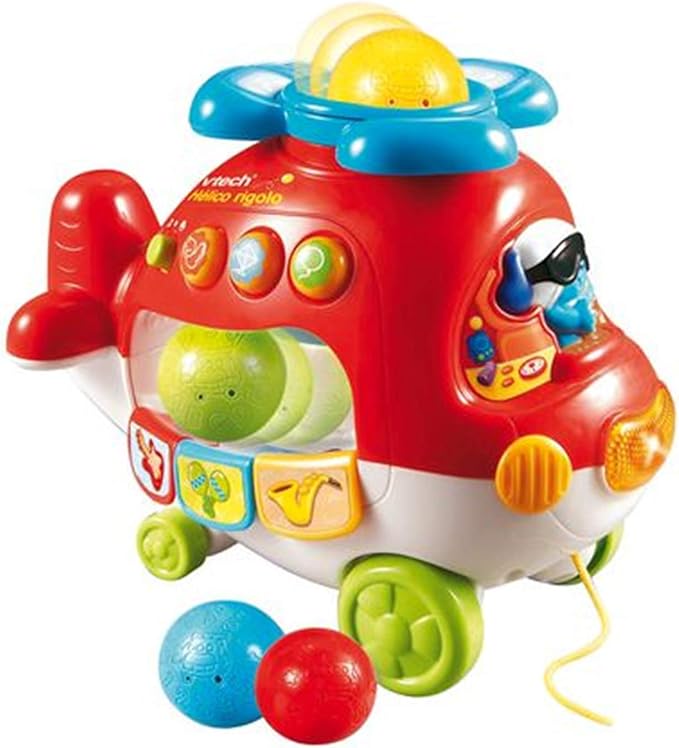 لعبة هليكوبتر تعليمية من VTech مصممة لمساعدة الأطفال على التعلم من خلال اللعب