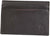 Dalydress Men Genuine Leather Card Holder Money Clip Black