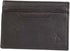Dalydress Men Genuine Leather Card Holder Money Clip Black