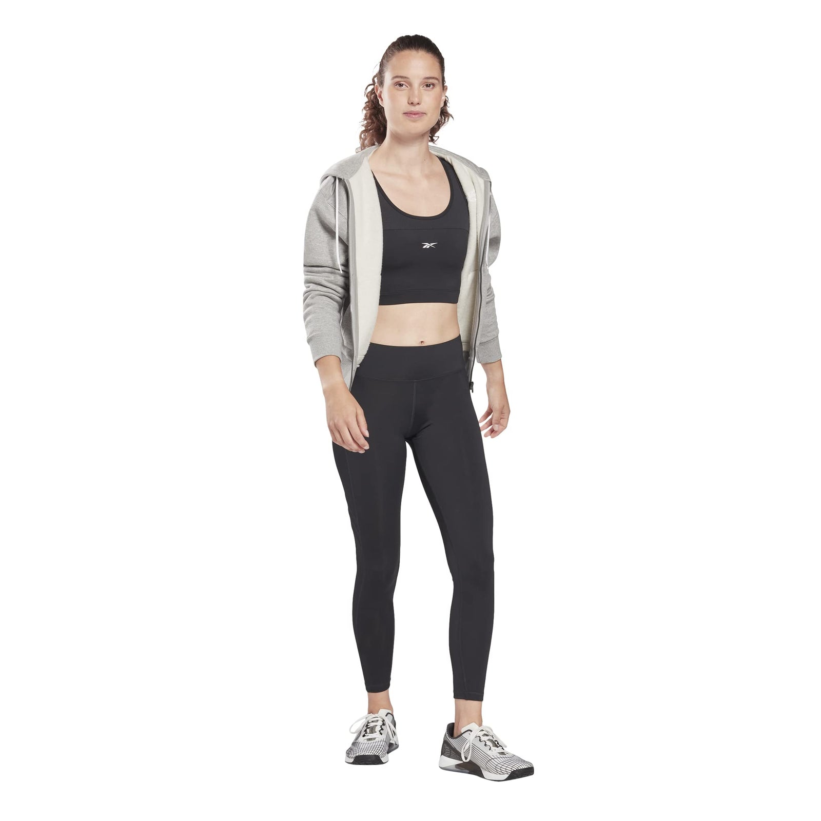 Reebok womens Wor Mesh Bralette Work Utility Outerwear