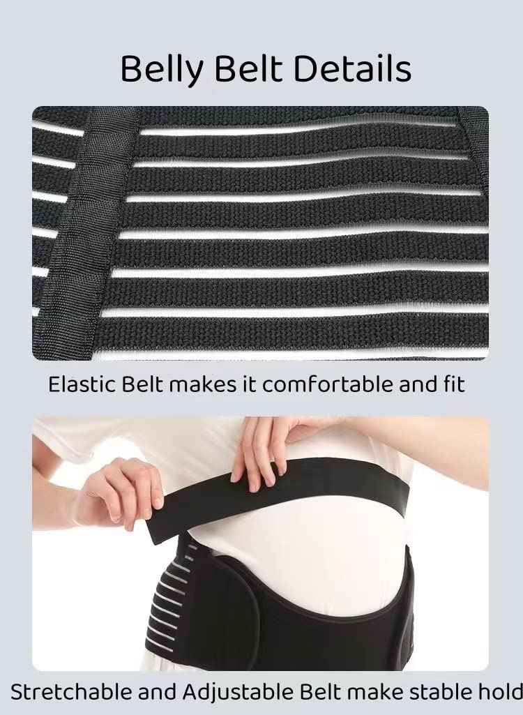 FASHION MANIA Maternity Belt Pregnancy Support Belt Bump Band Abdominal Support Belt Belly Back Bump Brace Strap Prenatal Back Brace to Support Pregnant Women, Abdomen Pain Reliever - Safqqa Egypt