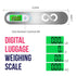 BRANDSFINITY Digital Luggage Weighing Scale Backlight Hanging Portable Travel Suitcase Scale with LCD Display for High Precision Weight Measurement Capacity Upto 50kg/110lbs - Safqqa Egypt