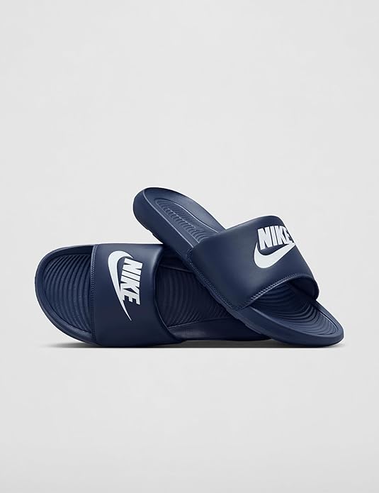 Nike Men Slippers Navy Comfortable Casual Slide