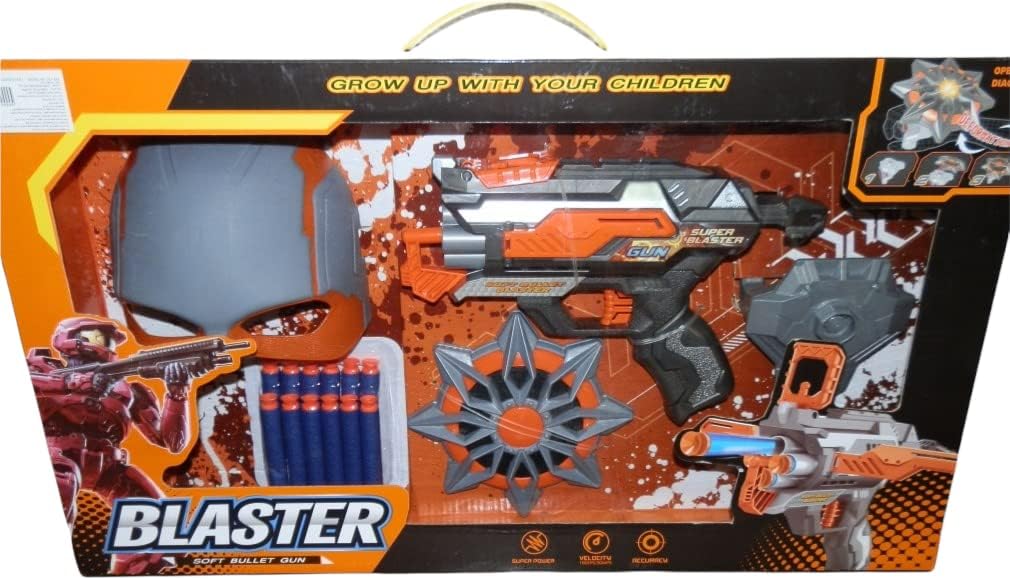 blaster soft bullet gun- Multi Color