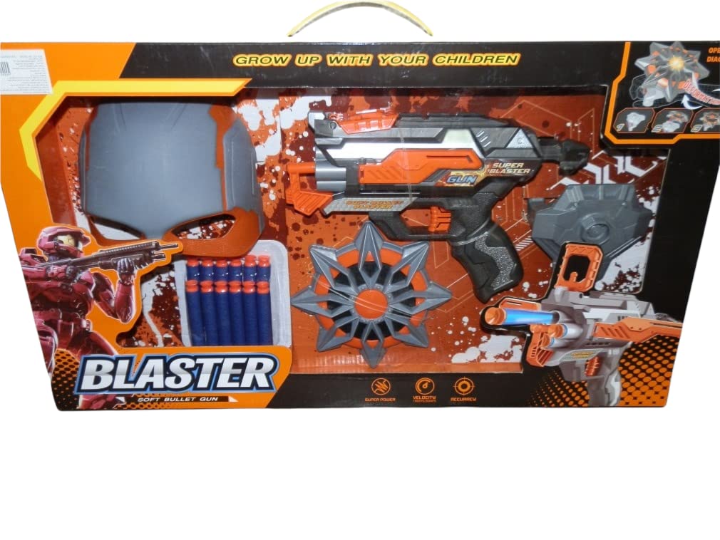 blaster soft bullet gun- Multi Color