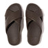 FitFlop Surfer Men's Tumbled Leather Slide Sandals