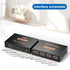 RUMANLE HDMI Splitter 1 in 4 Out, 4K Ultra HD 3D 1080p 2160p, Supports High Resolutions, 1 Source to 4 Displays Simultaneously Ideal for home entertainment, office use, classrooms, and exhibitions