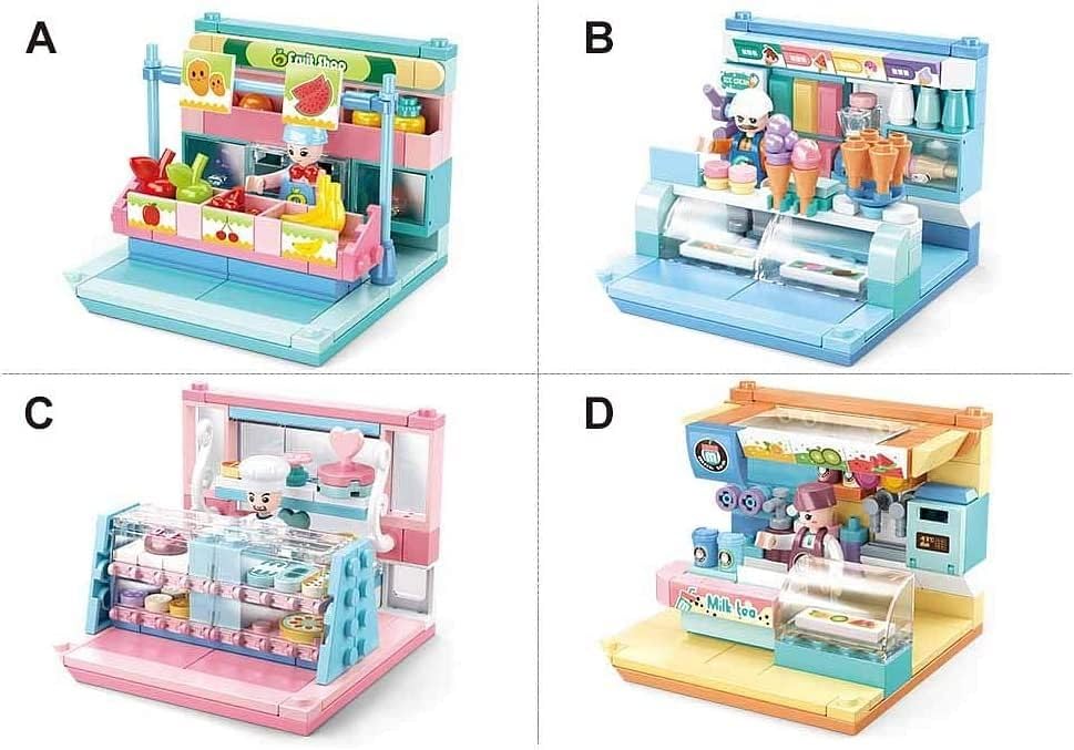 Sluban Mini HandCraft Shops Building Set 8-Pieces