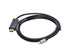 محول نحاسي مع كابل نوع C إلى HDMI للاتصال 1.5 م - أسود