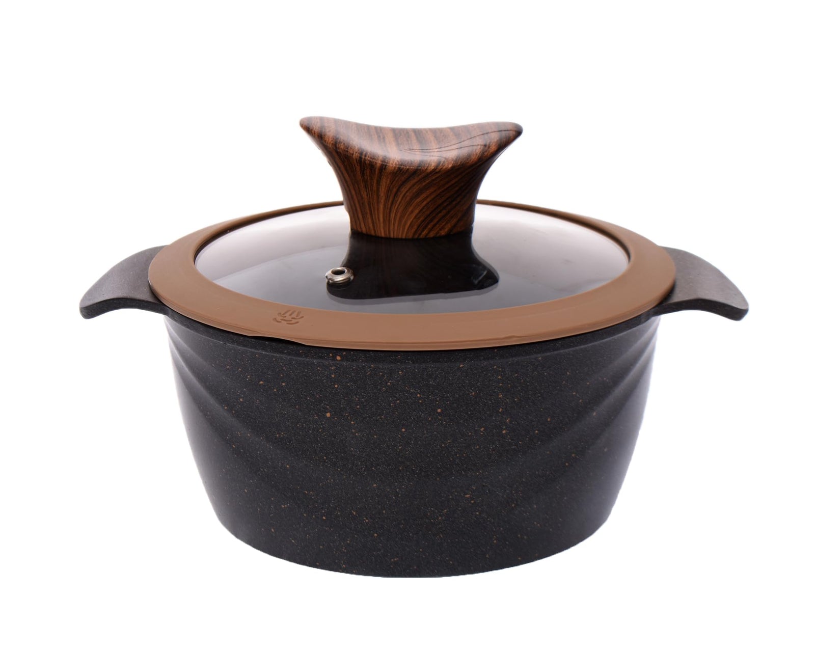 Round Pot 4 Piece Set with 4 Multicovers and 4 Pyrex Covers