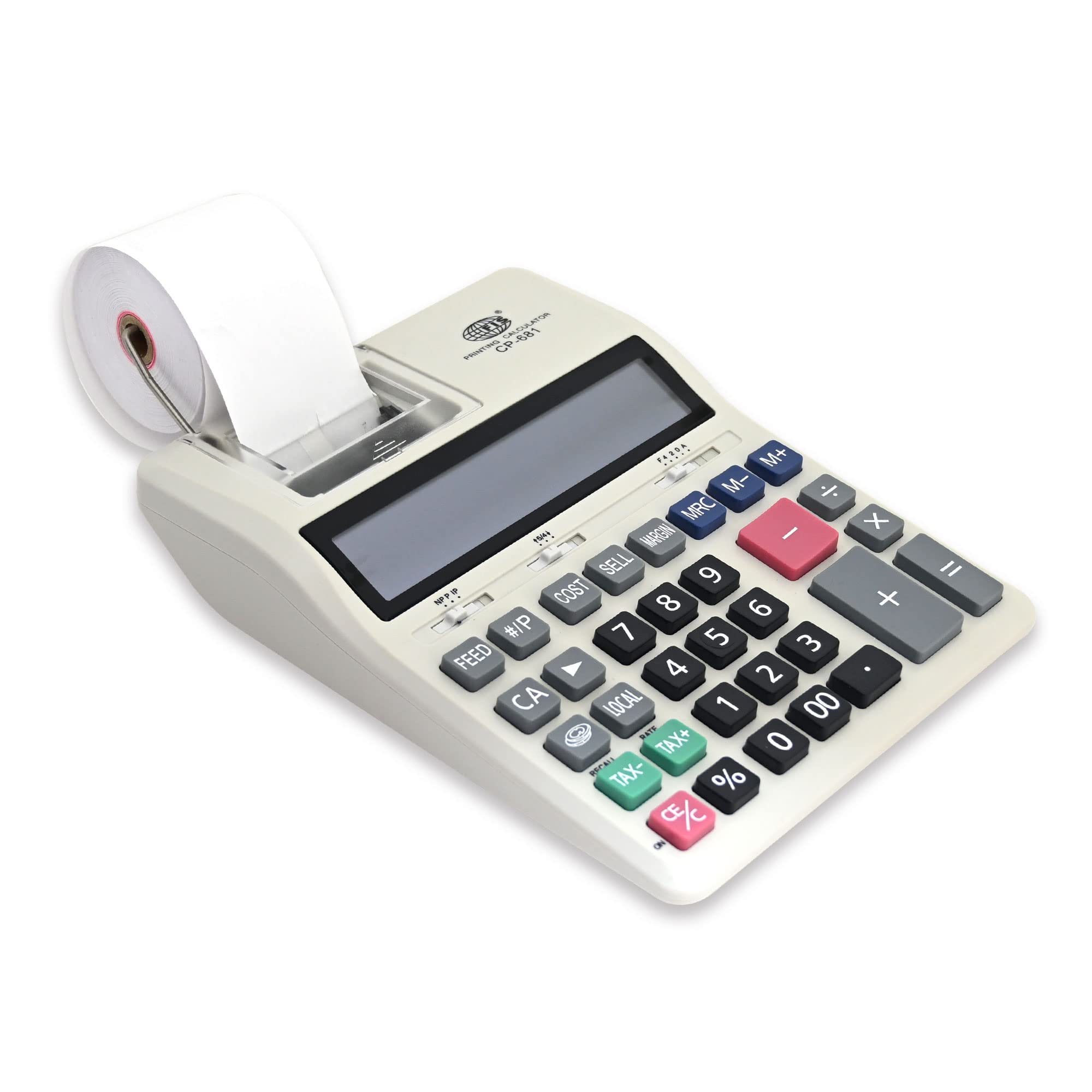 FIS 12 Digits 1 Color Printing Calculator