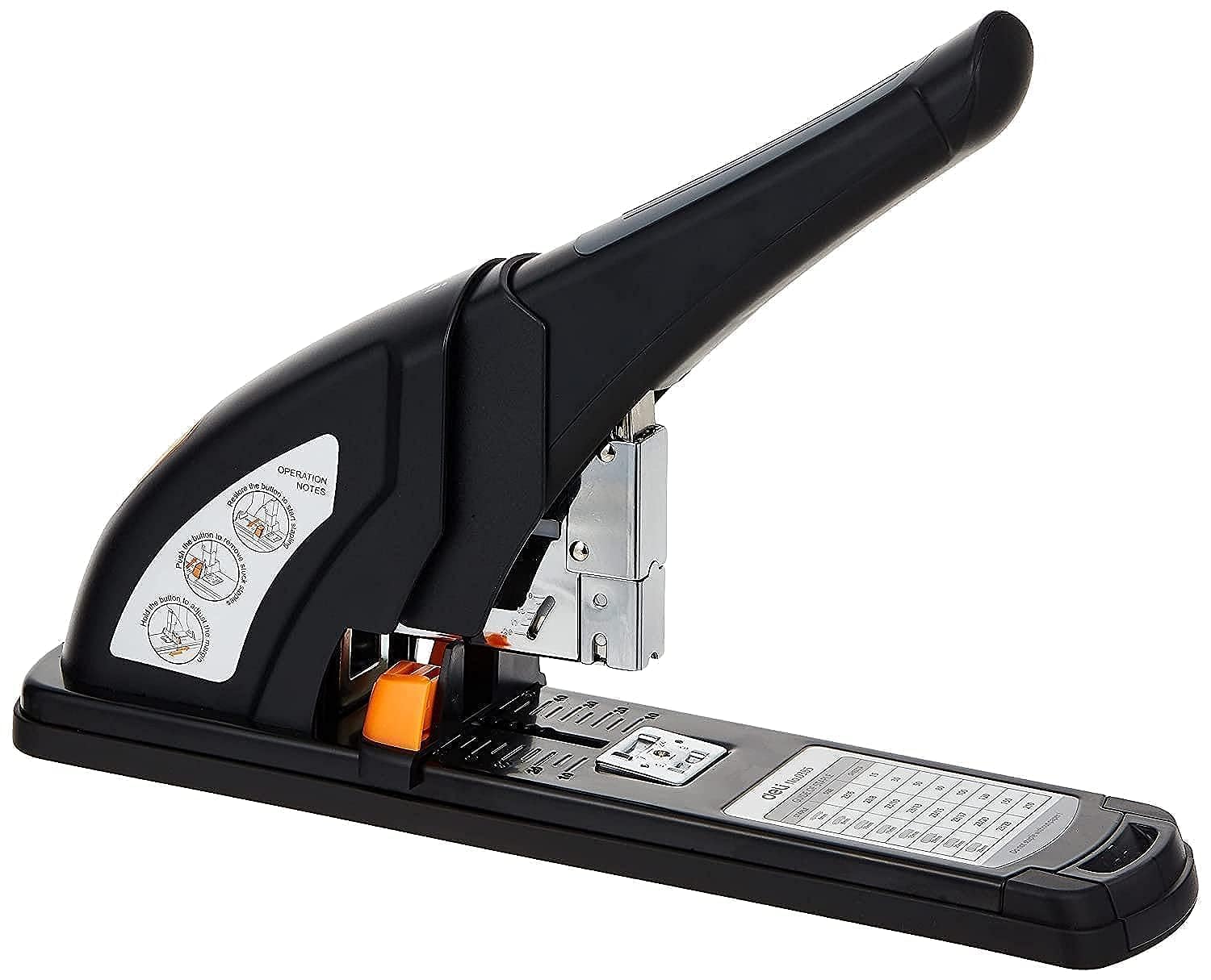 Deli E0385 Heavy-Duty Stapler - 210 Sheets