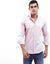 White Rabbit Patterned Classic Collar Full Sleeves Shirt for Men's