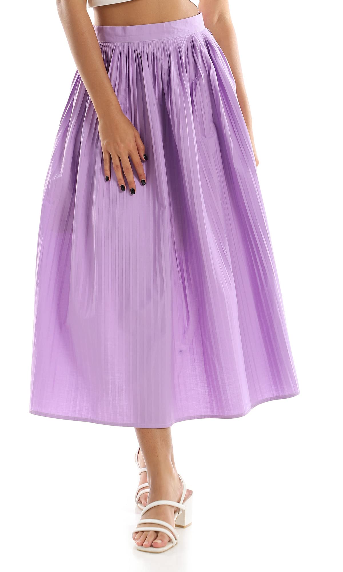 Ravin Feminine Plisse Maxi For Women,Maxi length for an elegant, feminine silhouette.