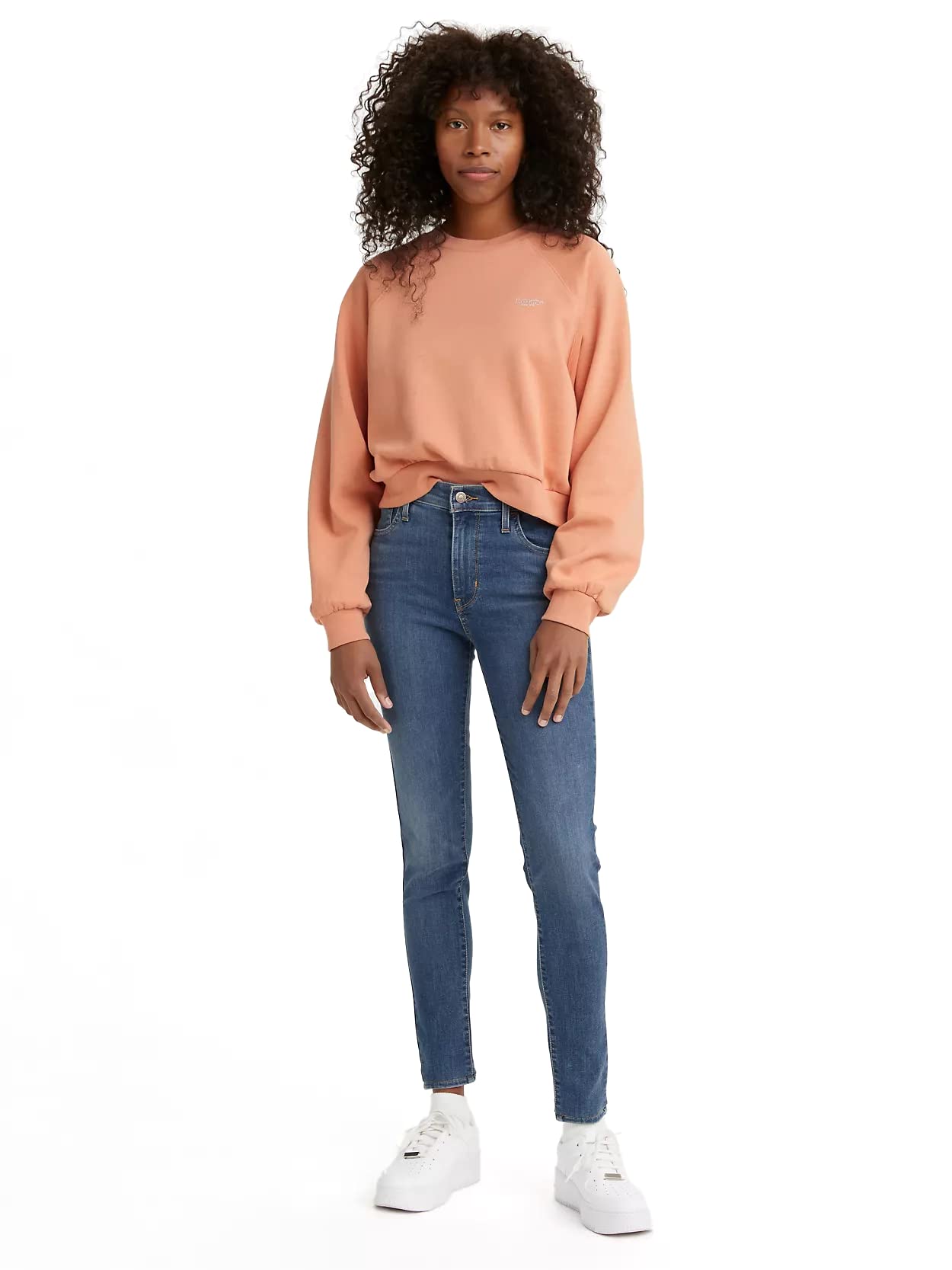 Levi's Pants Skinny Jeans Womens Durable fabric that maintains shape and color after washing