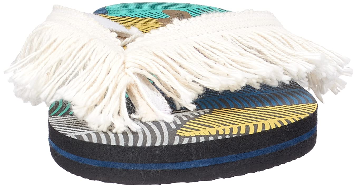 Shibshibi Multi Color Rubber Flip Flop Slipper For Women - Safqqa Egypt