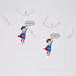 Trimoon Super T Cotton Printed Short Sleeves Undershirt for Boys, 2 Pieces