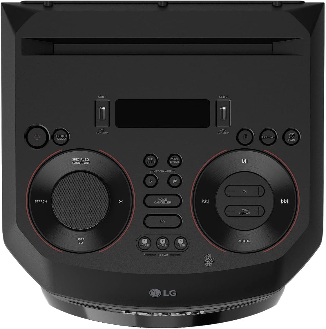 مكبر صوت LG للحفلات هو نظام صوتي قوي مصمم لإضفاء طاقة عالية على أي تجمع. يتميز بصوت عميق وموسيقى واضحة