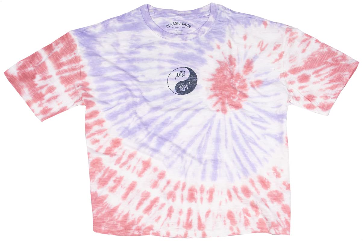 Aeropostale Colorful Print Short Sleeves T-Shirts for Women - Safqqa Egypt