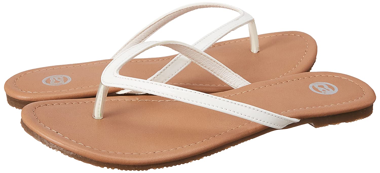 Club Aldo Contrast Sole Flip Flops for Women