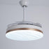 Enarat Fini ceiling fan with hidden blades-40-Inch Size, White