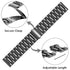 CAVN 22mm 20mm Strap Compatible with Samsung Galaxy Watch 3/ Galaxy Watch/Huawei GT 2, Stainless Steel Replacement Strap Adjustable Band Metal Strap for Galaxy Watch 3